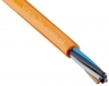 STL 056 przewód PVC pomarańczowy, 5x0,34 mm2 średnica zew. 5,7mm, kolory żył (brązowy, biały, niebieski, czarny, szary), UL, 100 mb, STL056